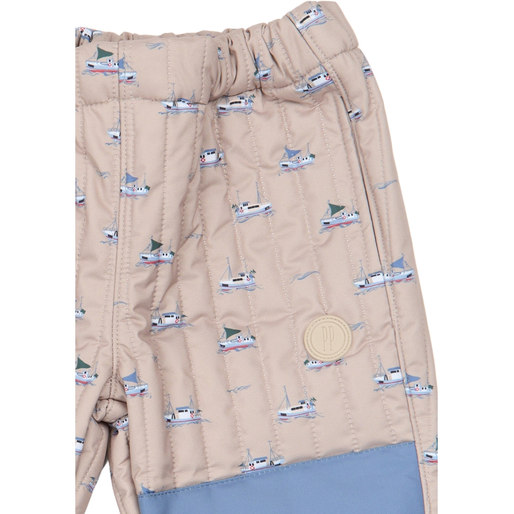 PETIT PIAO PPEver Thermo Pants Termotøj Oxford Tan Boat AOP