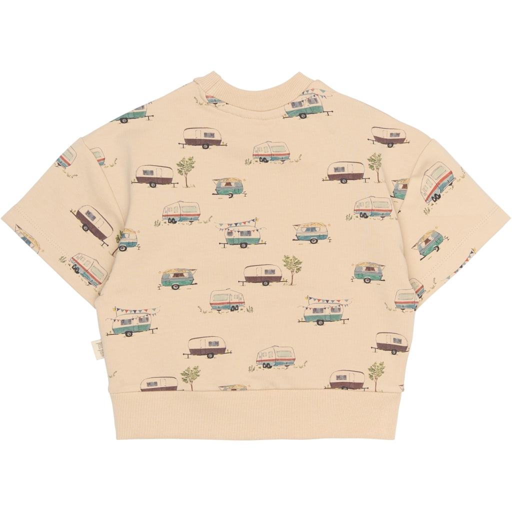 PETIT PIAO PPEvered S_S Sweat Tee T-shirt Doeskin Camper AOP