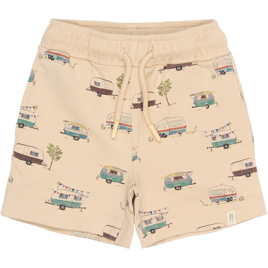 PETIT PIAO PPEvered Sweatshorts Shorts Doeskin Camper AOP