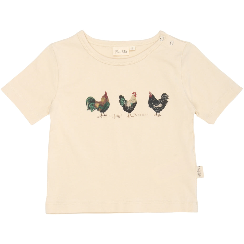 PETIT PIAO PPEwert OS S_S Tee T-shirt Fog