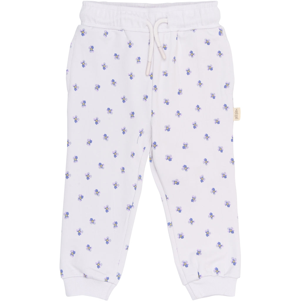PETIT PIAO PPEwy Sweatpants Bukser Lilac Hint Viola AOP