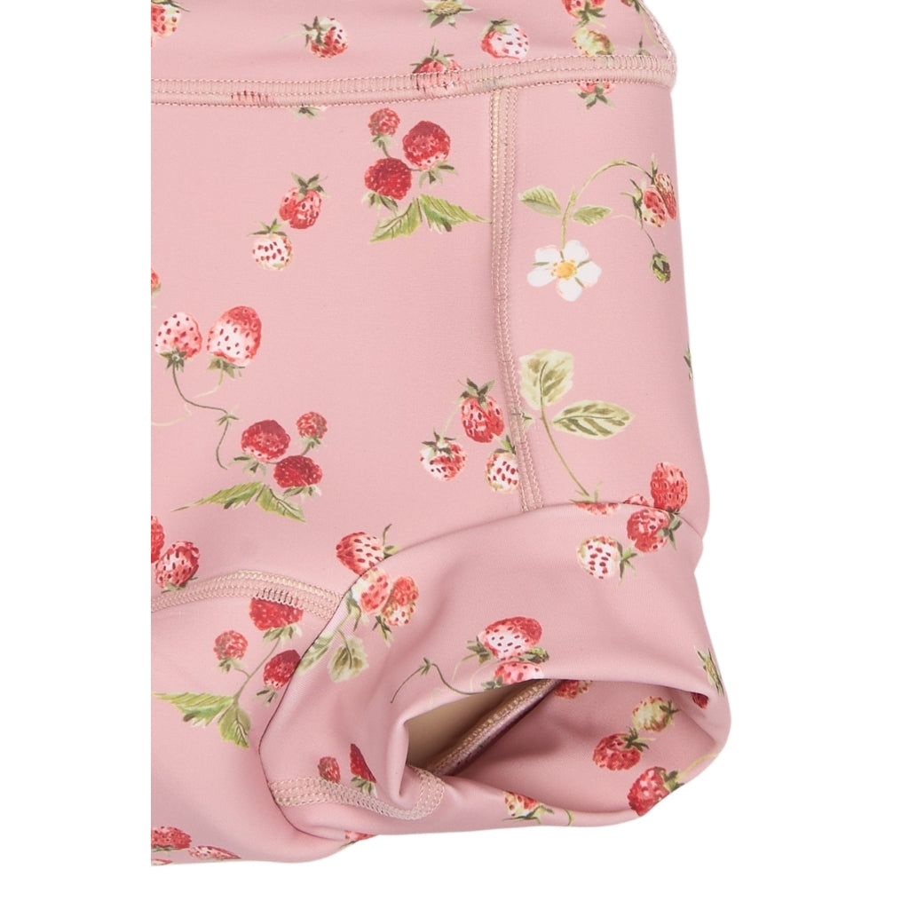 PETIT PIAO PPExa Swim Diaper Badetøj Misty Rose Strawberry AOP