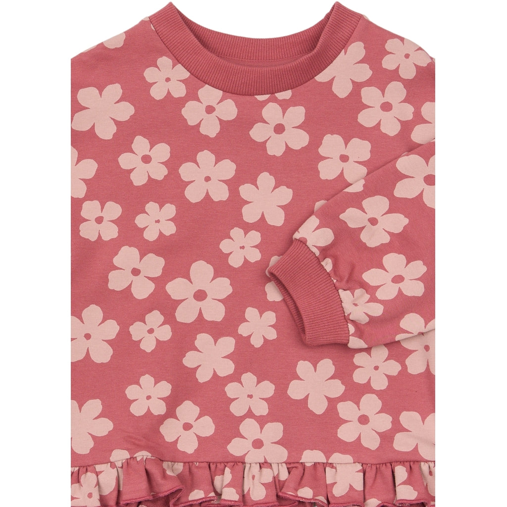 PETIT PIAO PPGabby Sweatshirt Sweatshirt Mauvewood Flower AOP
