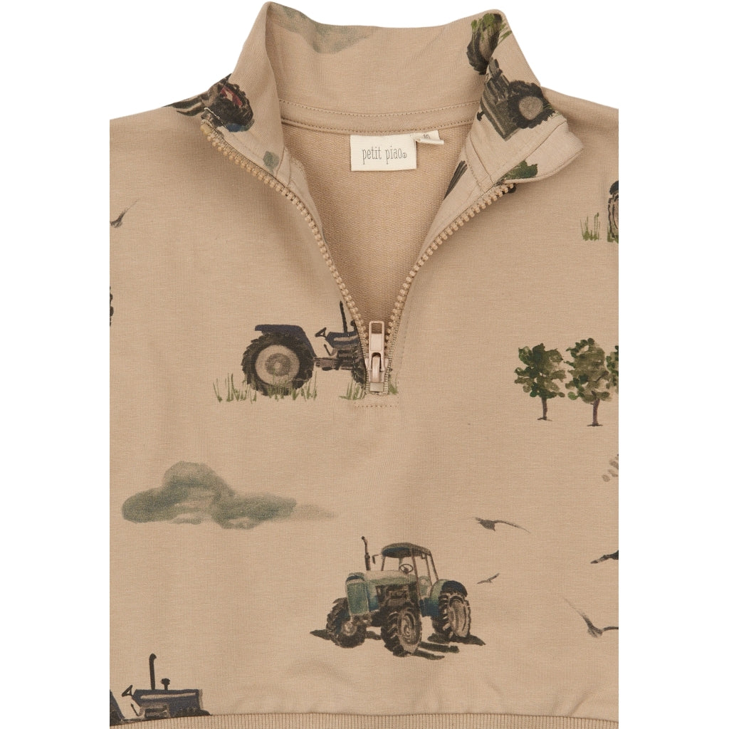 PETIT PIAO PPGavin Sweatshirt Sweatshirt Nomad Tractor AOP