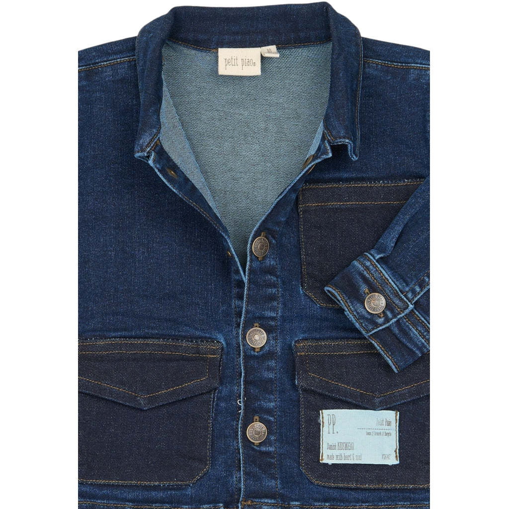 PETIT PIAO PPGelm Denim Jacket Jakker BLUE DENIM