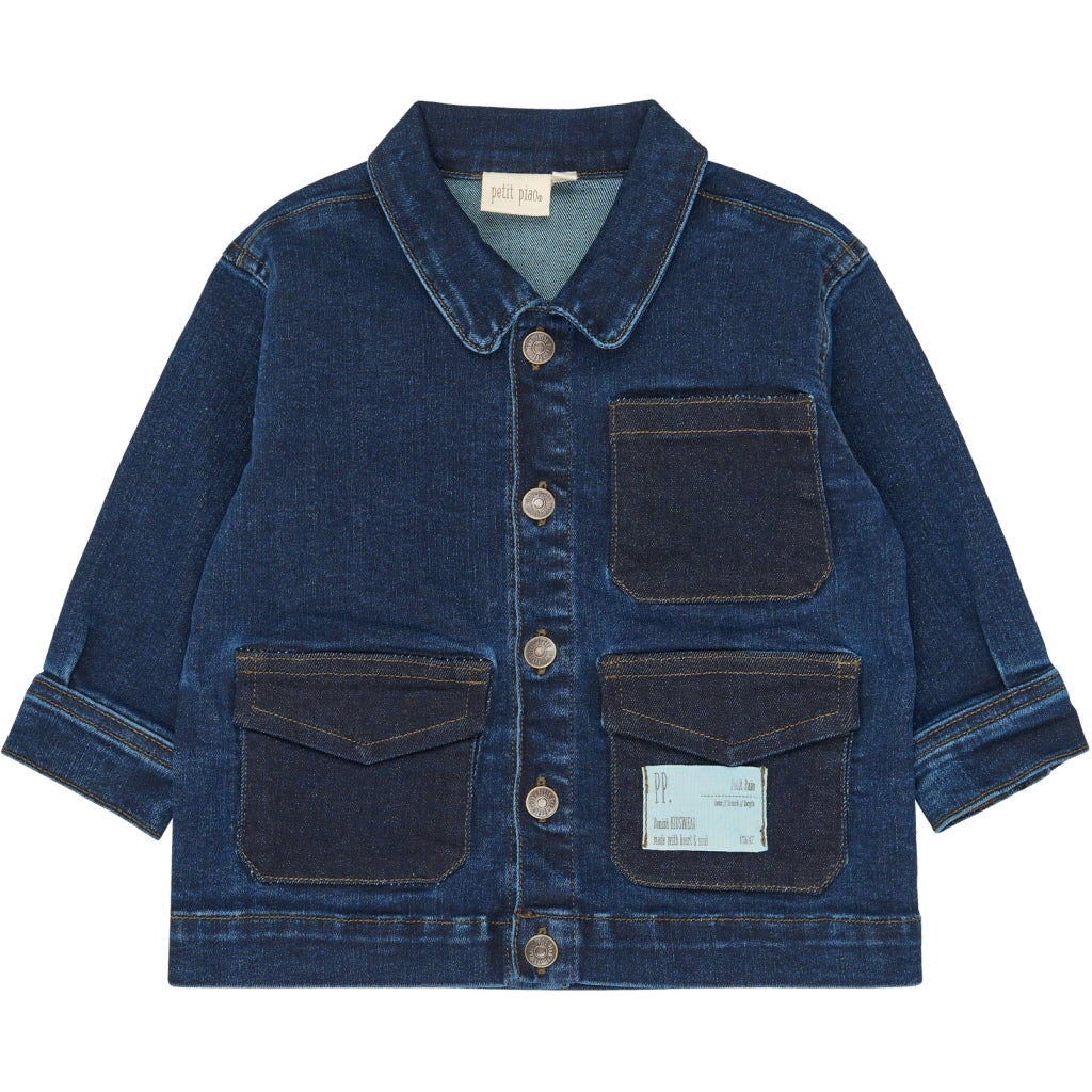 PETIT PIAO PPGelm Denim Jacket Jakker BLUE DENIM