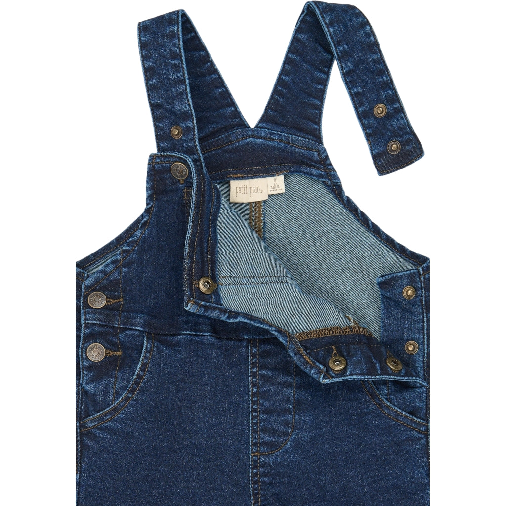 PETIT PIAO PPGelm Denim Overalls Overalls BLUE DENIM
