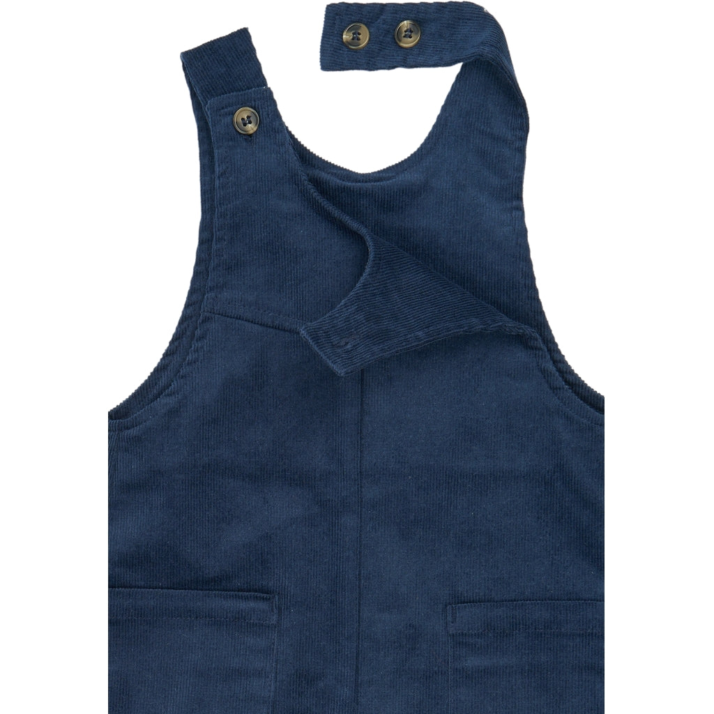 PETIT PIAO PPGibson Cord Overalls Overalls Dark Denim Striped