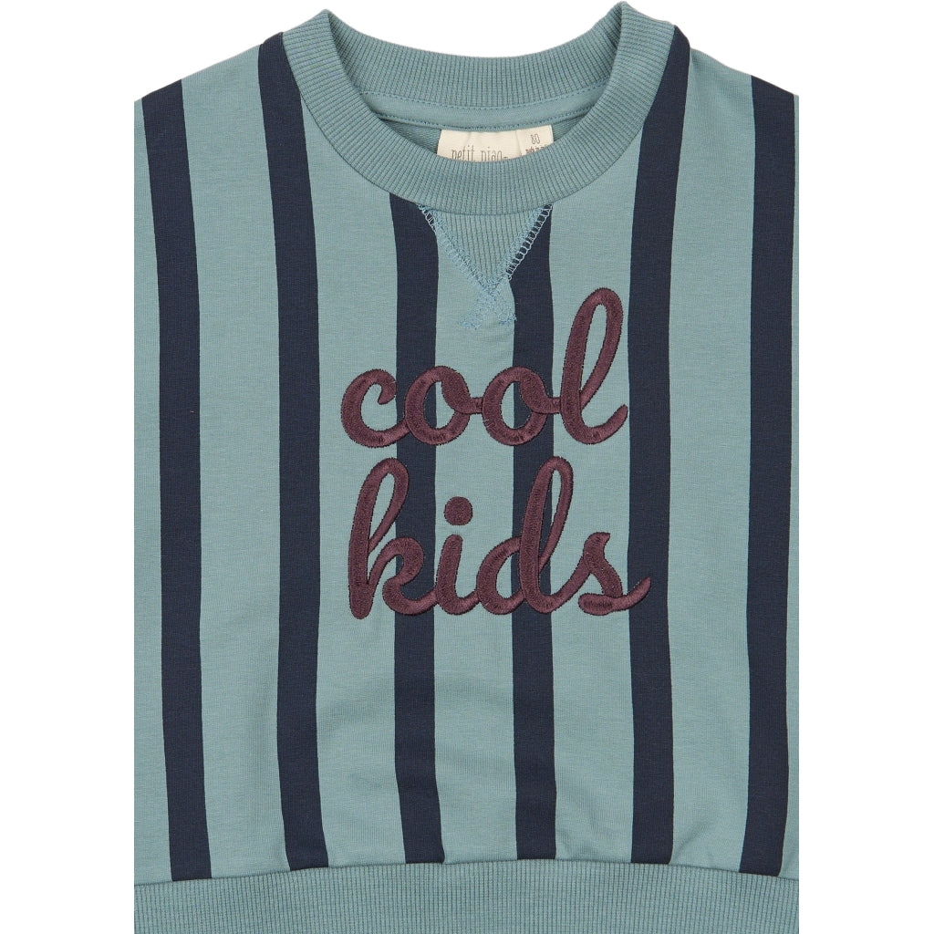 PETIT PIAO PPGillian Sweatshirt Sweatshirt Lead Striped