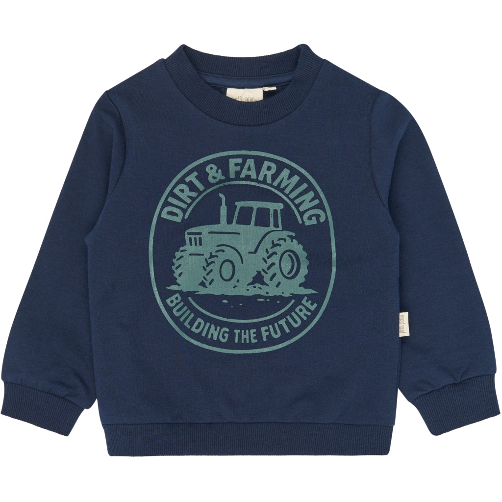 PETIT PIAO PPGlen Sweatshirt Sweatshirt Navy Blazer