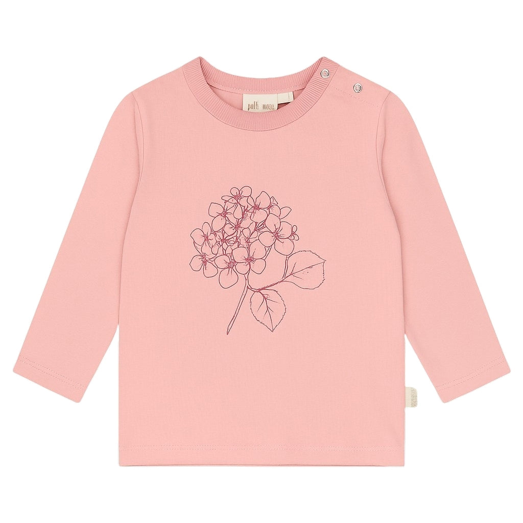 PETIT PIAO PPGlenda OS L_S Tee Langærmet bluse Bridal Rose