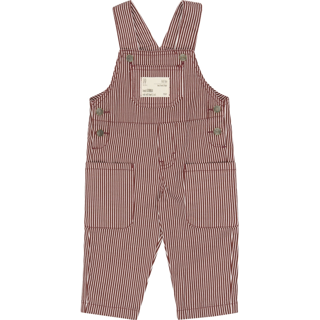 PETIT PIAO PPGlory Denim Overalls Overalls Syrah Striped
