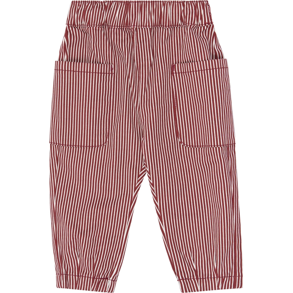 PETIT PIAO PPGlory Denim Pants Bukser Syrah Striped