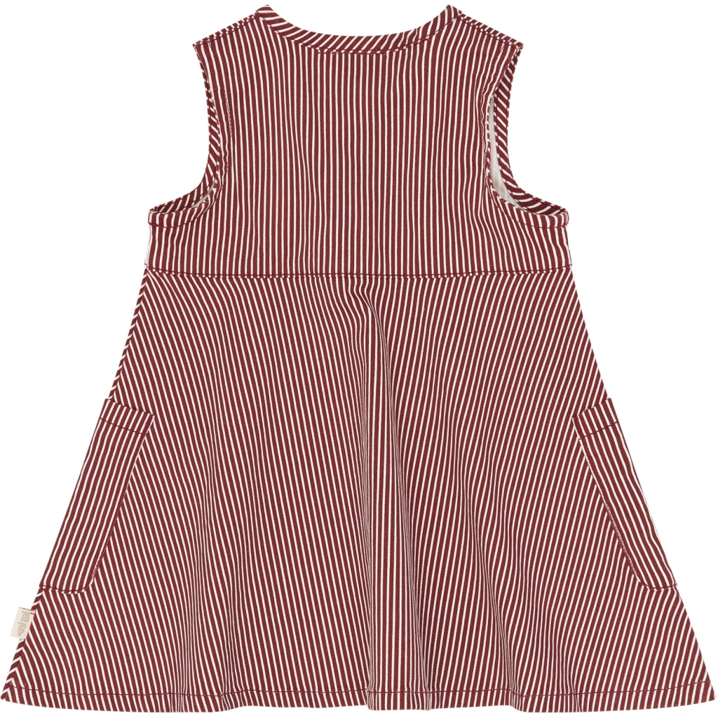 PETIT PIAO PPGlory Denim S_L Dress Kjoler Syrah Striped