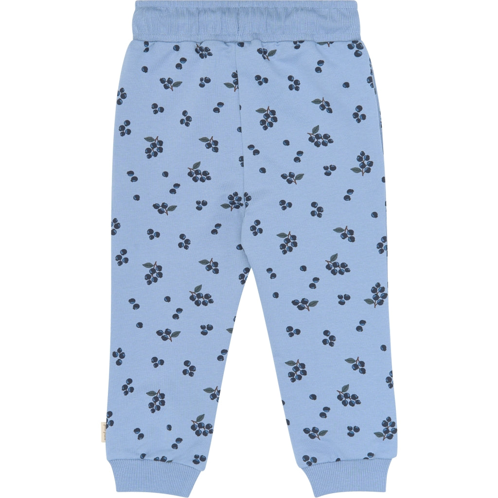 PETIT PIAO PPGween Sweatpants Bukser Stonewash Blueberry AOP