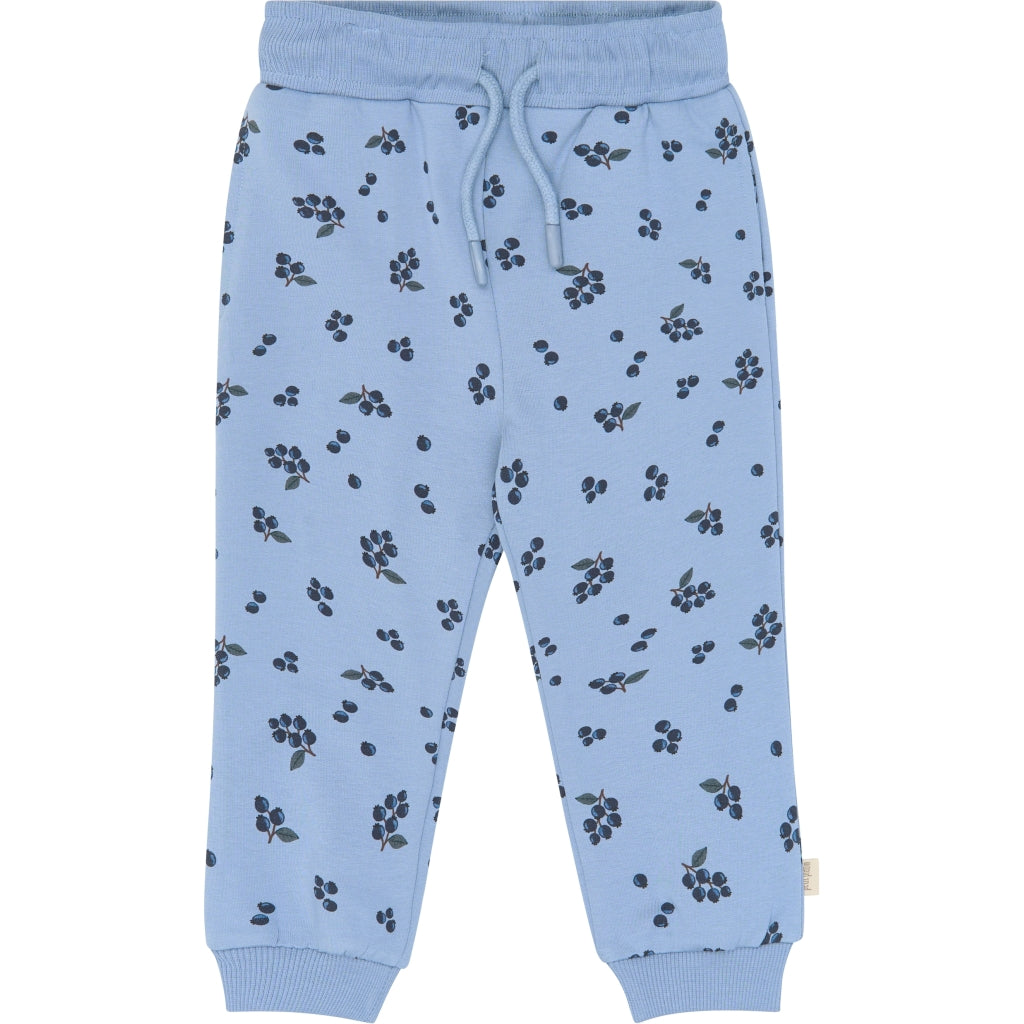 PETIT PIAO PPGween Sweatpants Bukser Stonewash Blueberry AOP