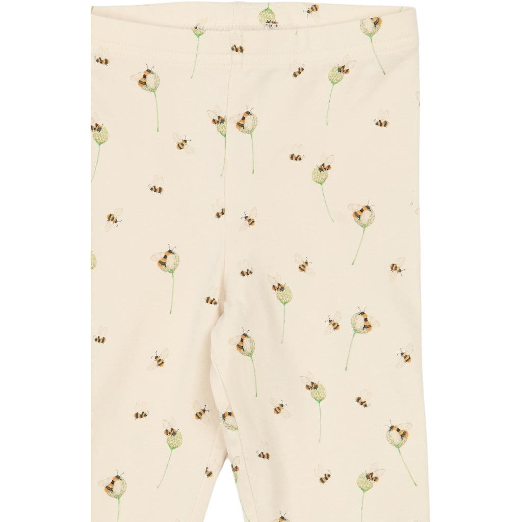 PETIT PIAO PPJubii Leggings Leggings Eggnog Bee AOP