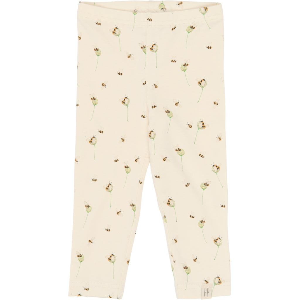 PETIT PIAO PPJubii Leggings Leggings Eggnog Bee AOP