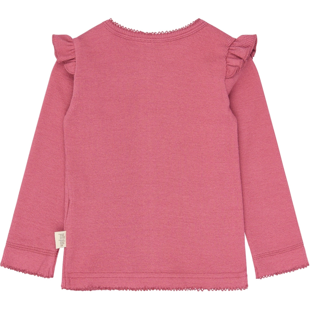 PETIT PIAO PPSea L_S Tee Langærmet bluse Mauvewood