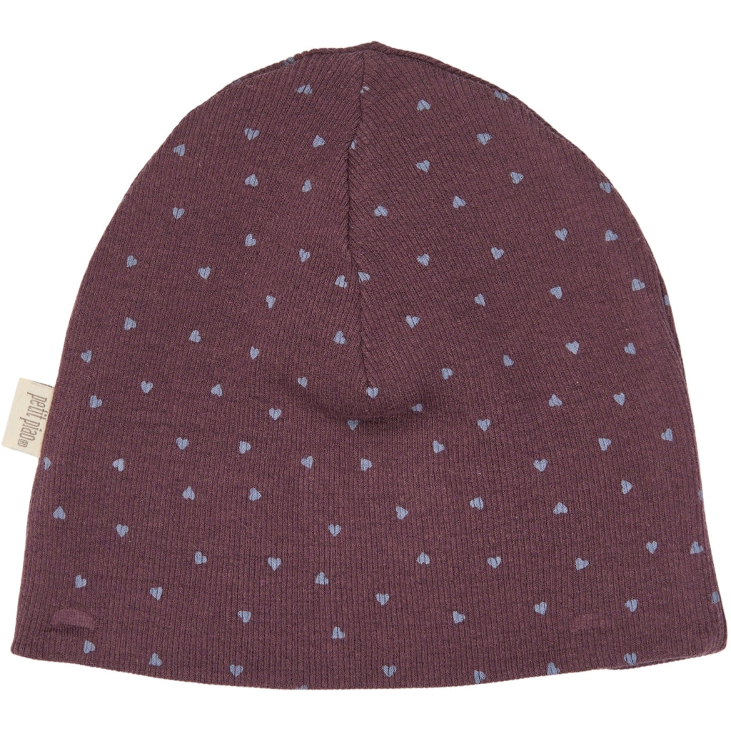 PETIT PIAO PPSky Beanie 2-Pack Huer Huckleberry Striped