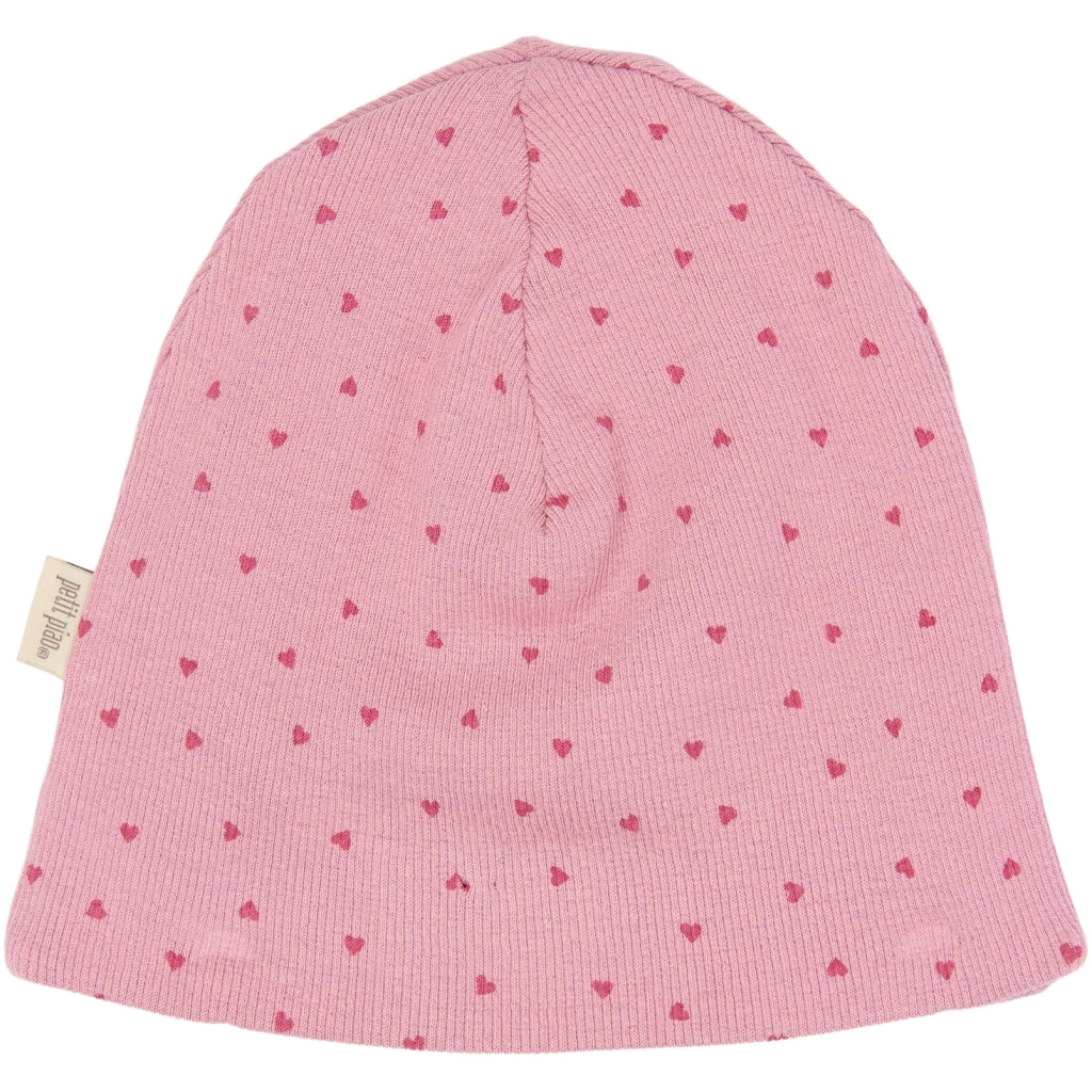 PETIT PIAO PPSky Beanie 2-Pack Huer Mauvewood Striped