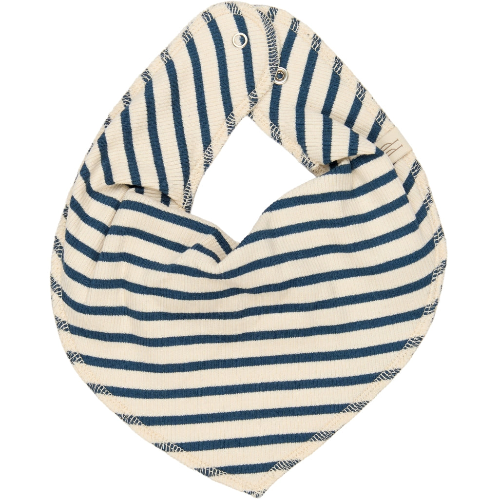 PETIT PIAO PPSky Bib 2-Pack Hagesmække og savlesmække Chestnut Striped