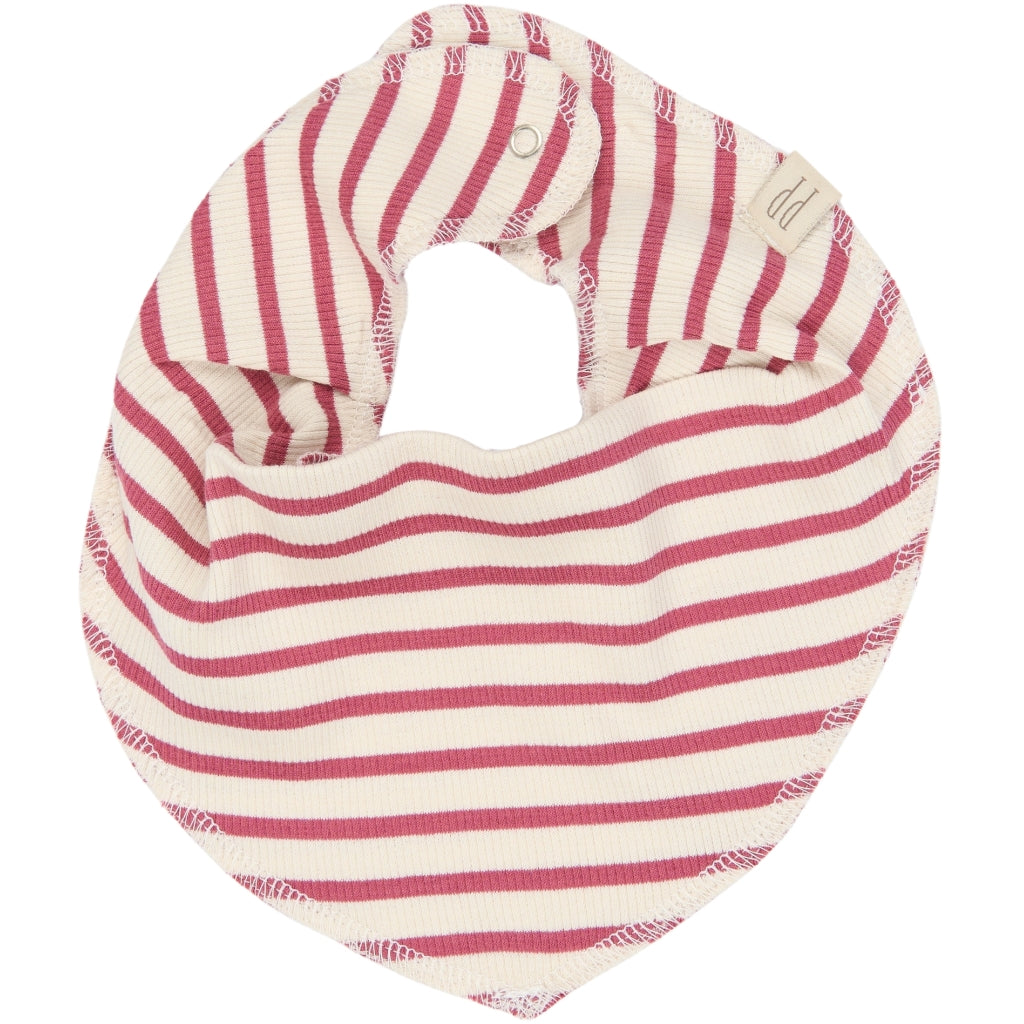PETIT PIAO PPSky Bib 2-Pack Hagesmække og savlesmække Mauvewood Striped