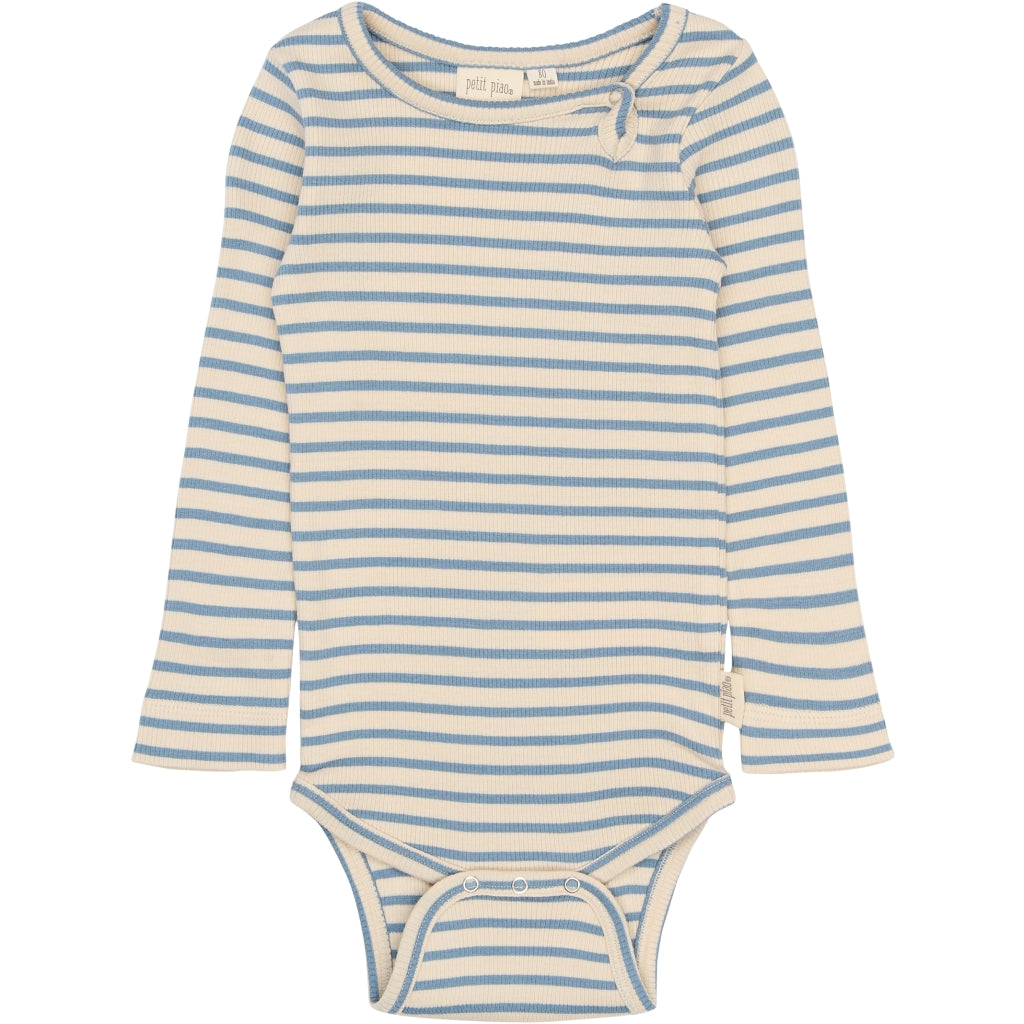 PETIT PIAO PPSky L_S Body Bodystockings Infinity Striped