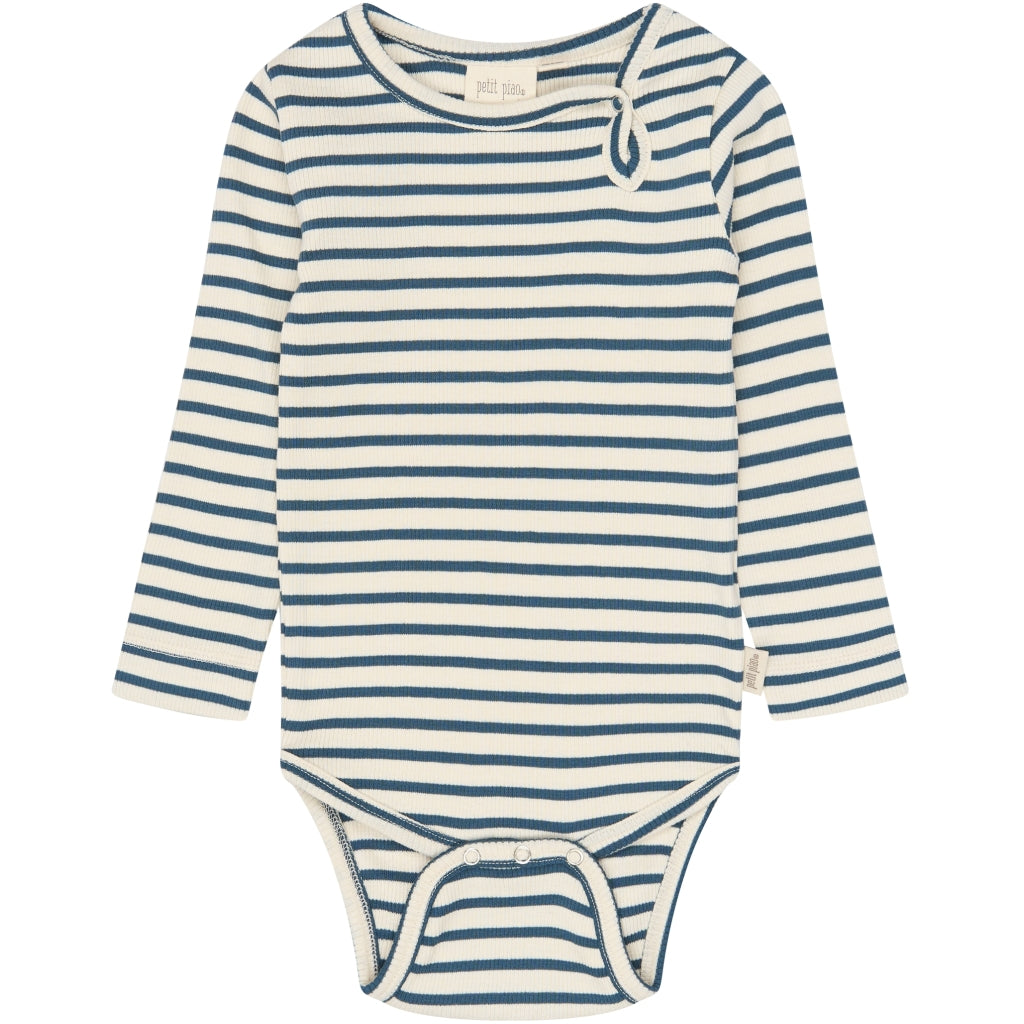 PETIT PIAO PPSky L_S Body Bodystockings Key Largo Striped