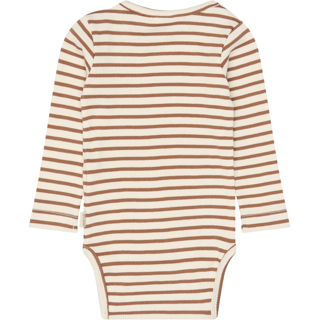 PETIT PIAO PPSky L_S Body Bodystockings Rawhide Striped