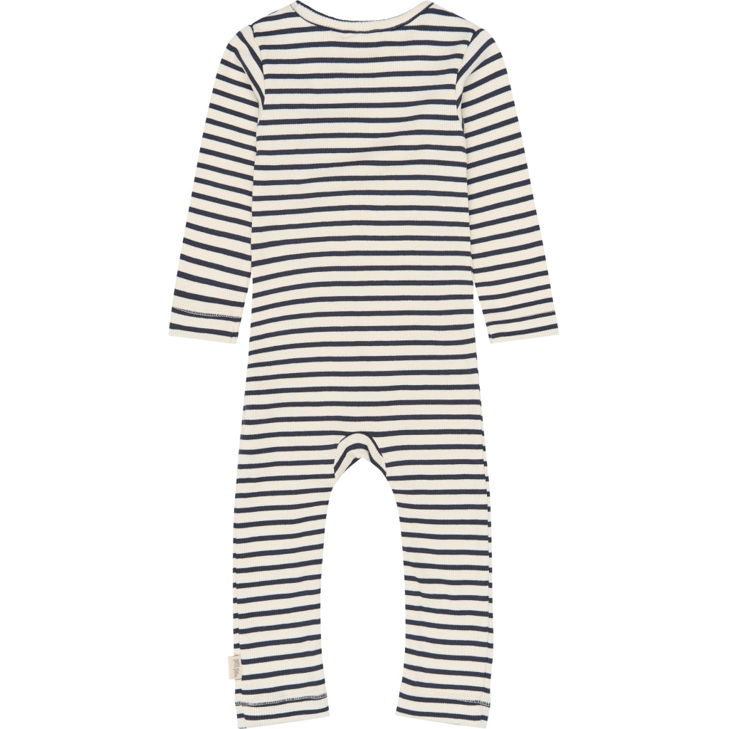 PETIT PIAO PPSky L_S Jumpsuit Heldragter Navy Blazer Striped