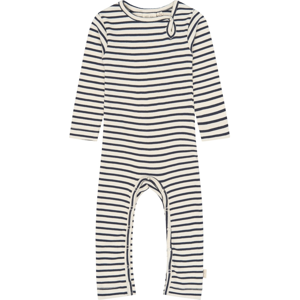 PETIT PIAO PPSky L_S Jumpsuit Heldragter Navy Blazer Striped