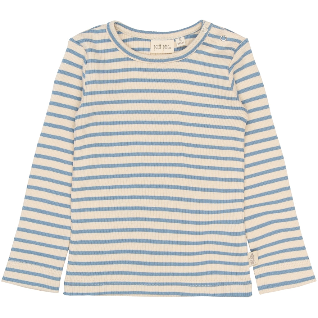 PETIT PIAO PPSky L_S Tee Langærmet bluse Infinity Striped