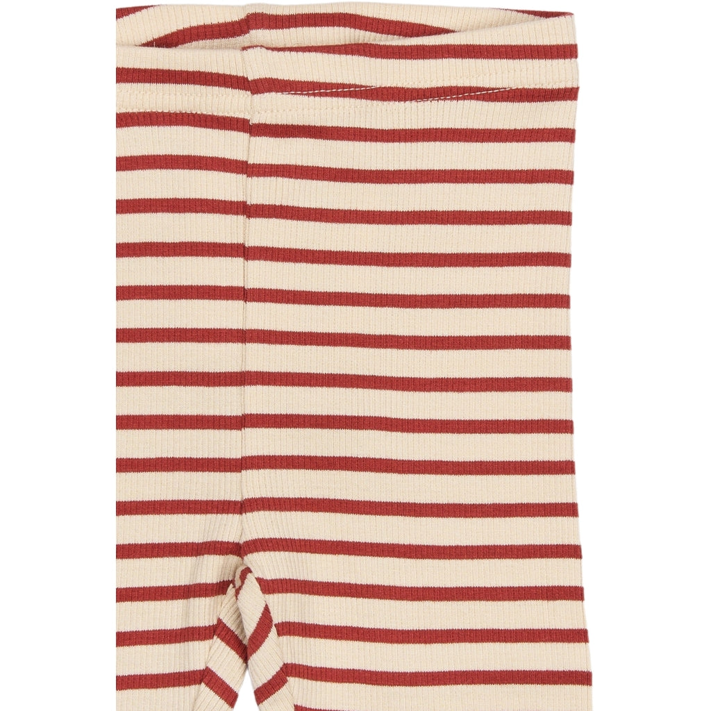 PETIT PIAO PPSky Leggings Leggings Cinnabar Striped