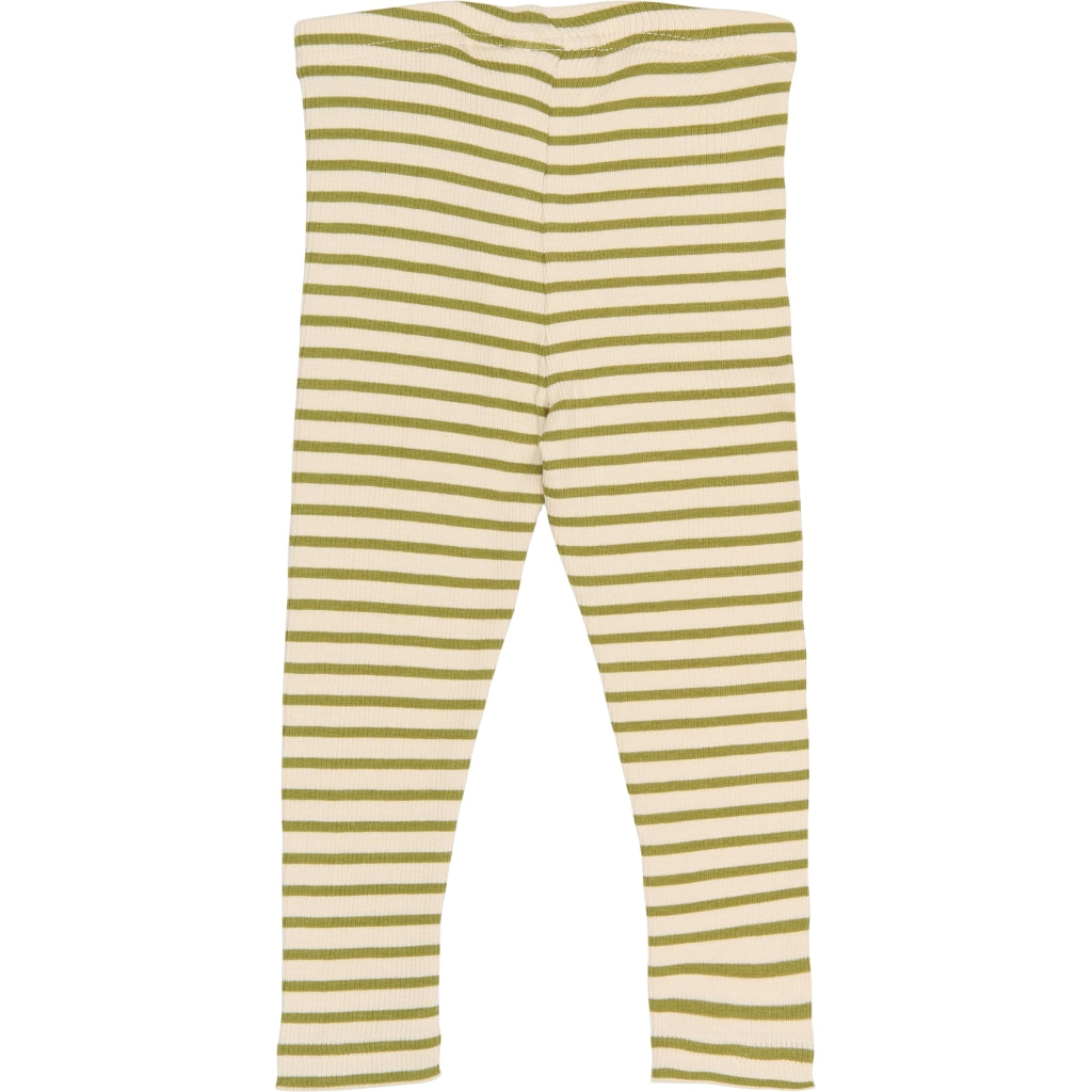 PETIT PIAO PPSky Leggings Leggings Mosstone Striped