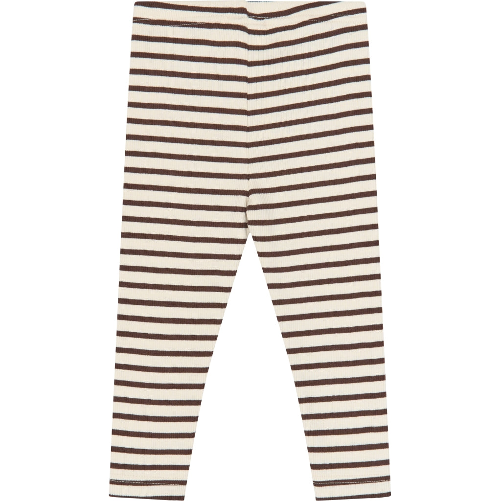 PETIT PIAO PPSky Leggings Leggings Chestnut Striped
