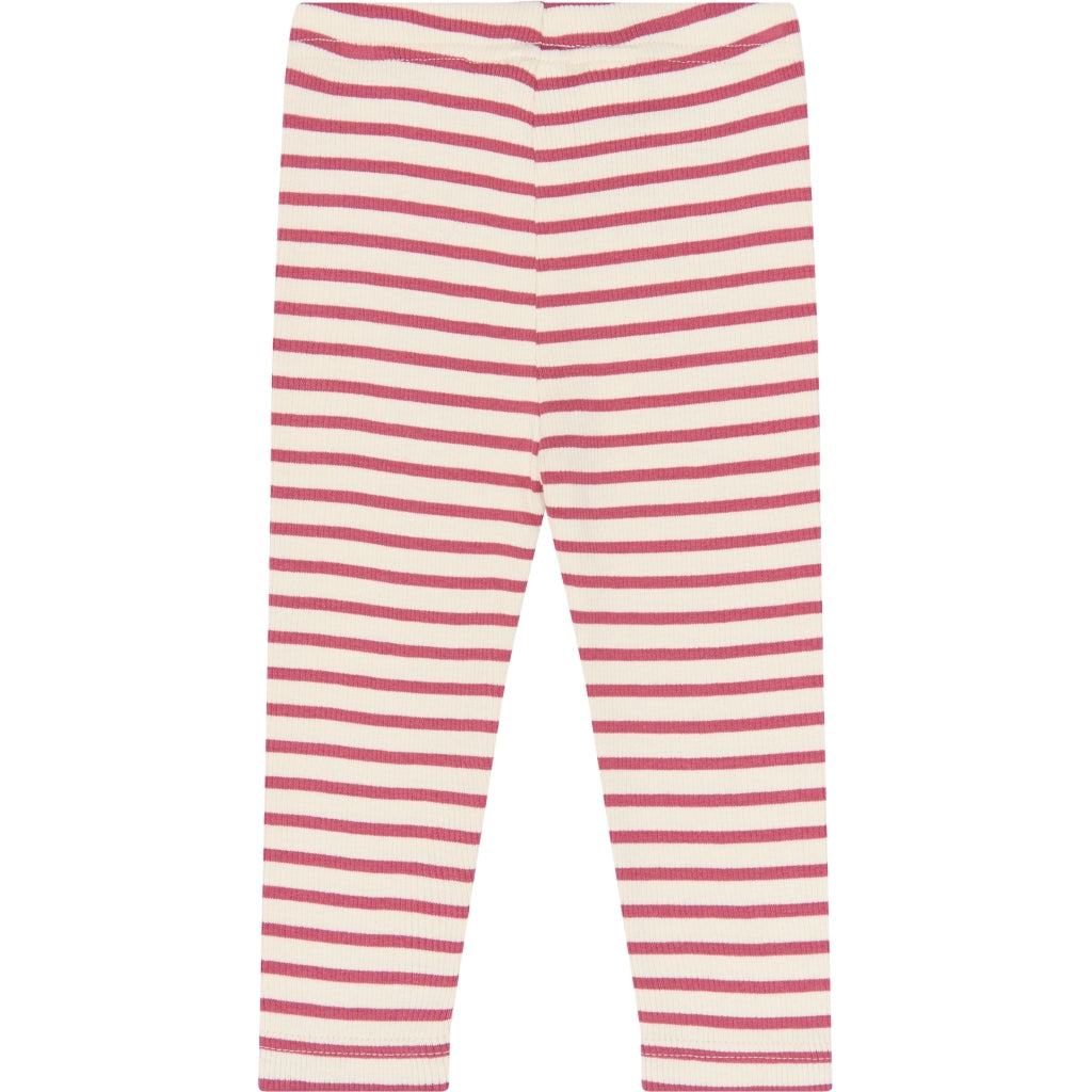 PETIT PIAO PPSky Leggings Leggings Mauvewood Striped