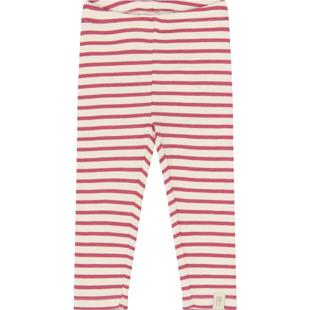 PETIT PIAO PPSky Leggings Leggings Mauvewood Striped