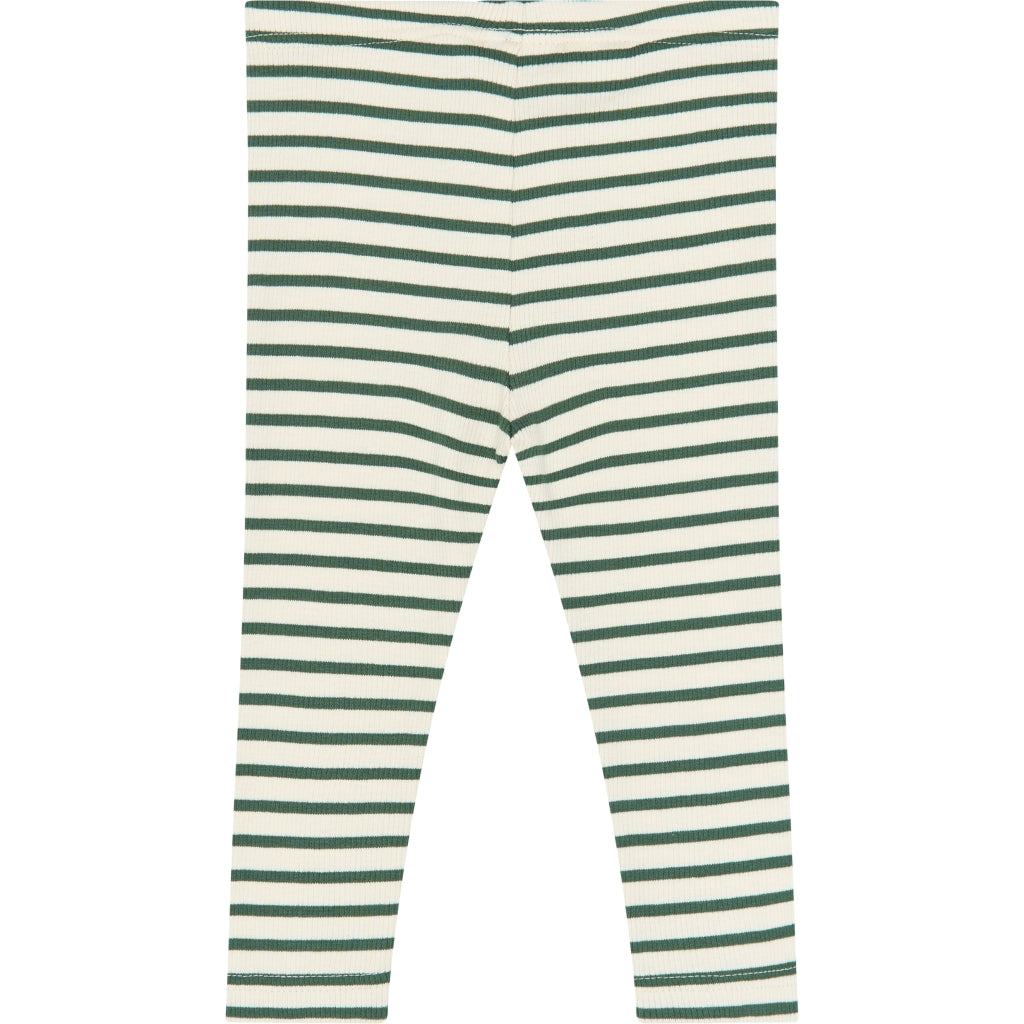 PETIT PIAO PPSky Leggings Leggings Trekking Green Striped