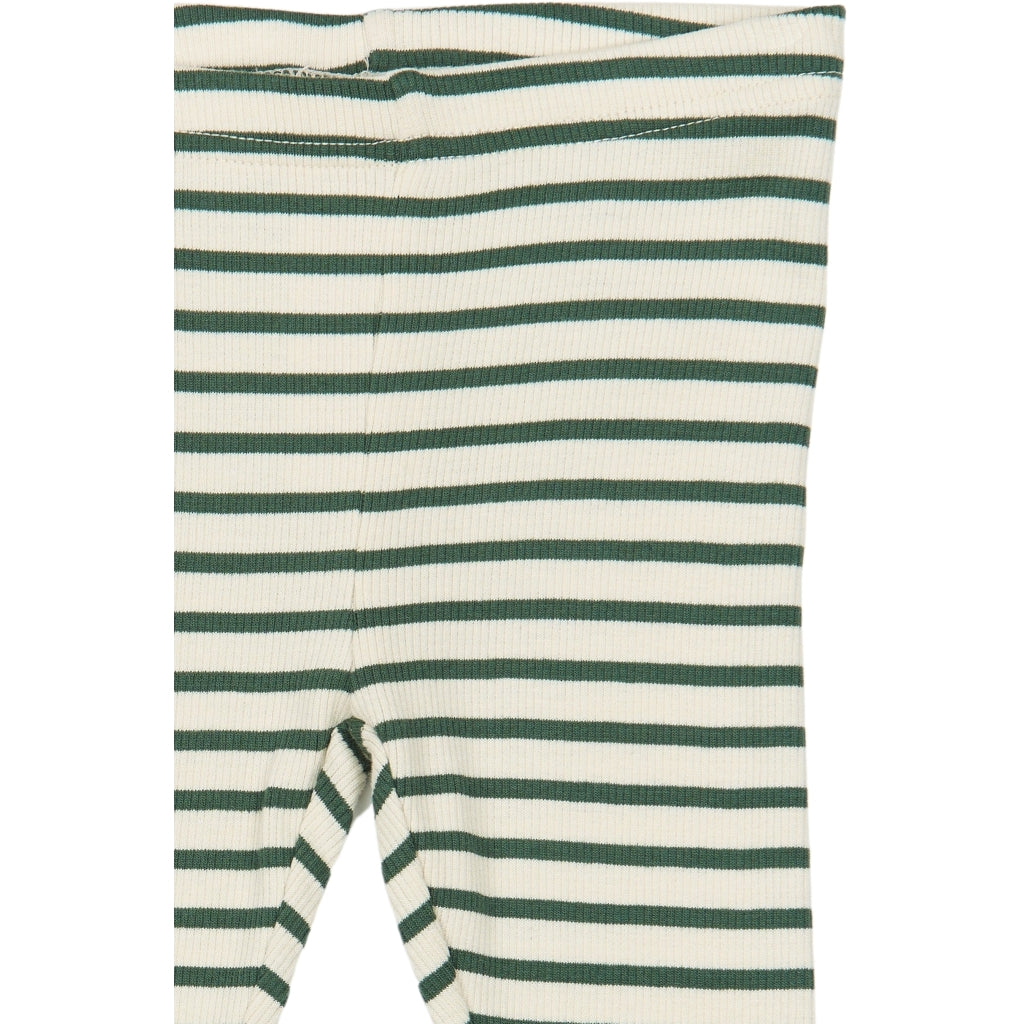 PETIT PIAO PPSky Leggings Leggings Trekking Green Striped