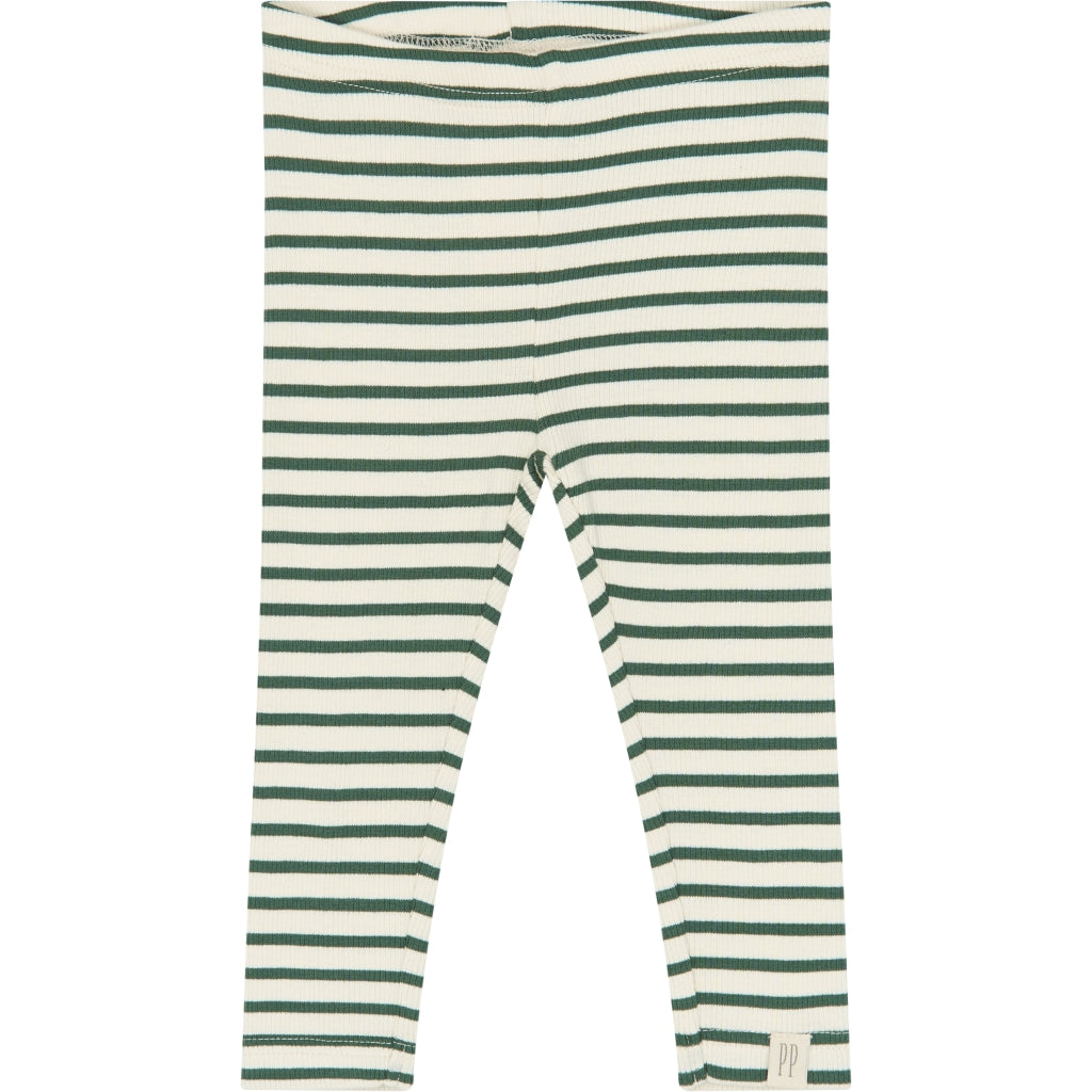 PETIT PIAO PPSky Leggings Leggings Trekking Green Striped