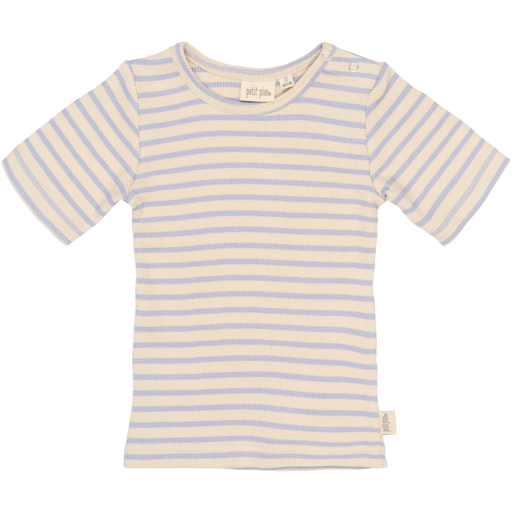 PETIT PIAO PPSky S_S Tee T-shirt Cosmic Sky Striped