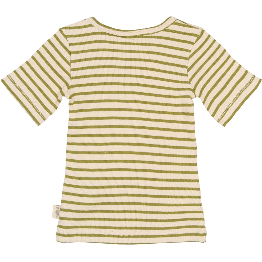 PETIT PIAO PPSky S_S Tee T-shirt Mosstone Striped
