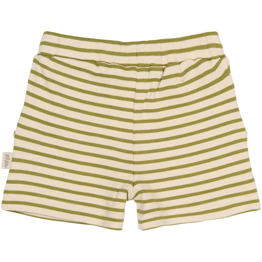 PETIT PIAO PPSky Shorts Shorts Mosstone Striped
