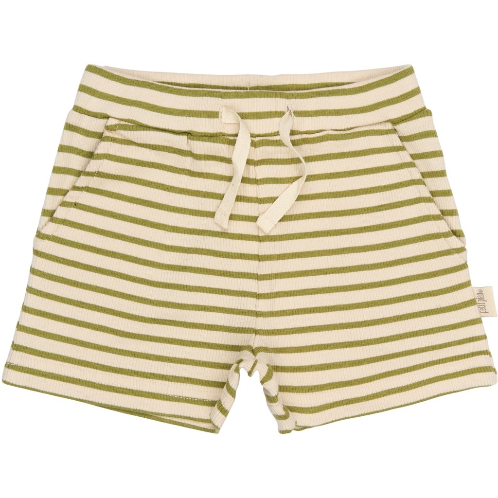 PETIT PIAO PPSky Shorts Shorts Mosstone Striped