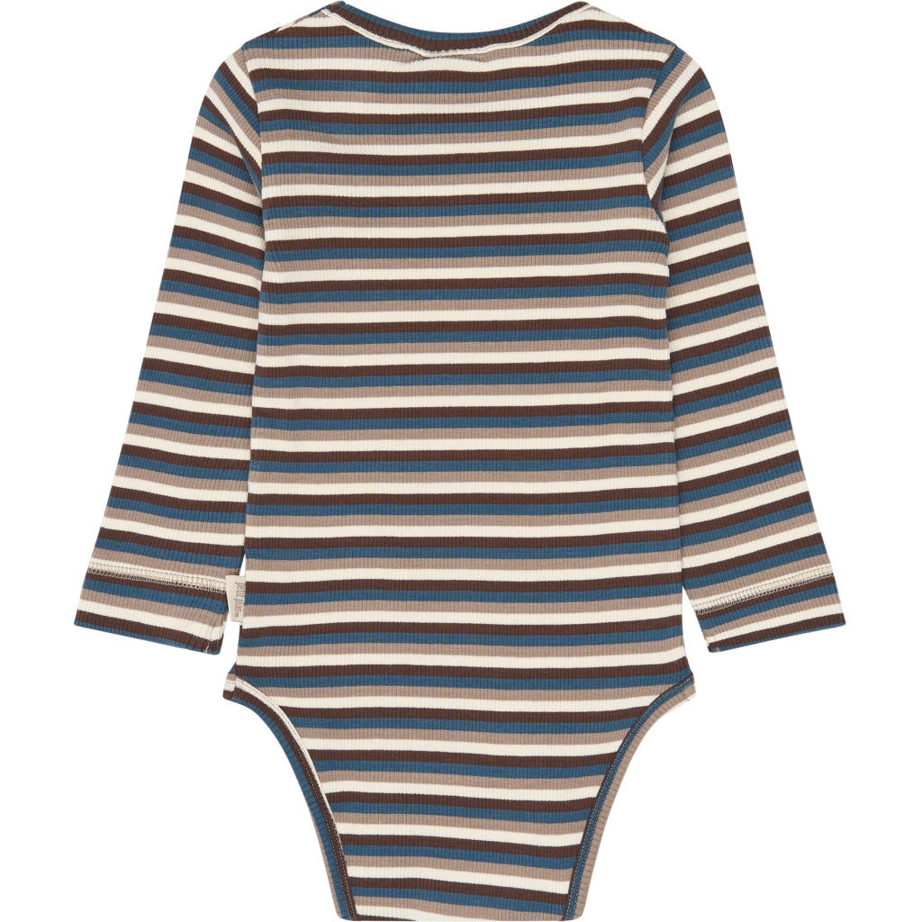 PETIT PIAO PPSong L_S Body Bodystockings Key Largo Multistriped