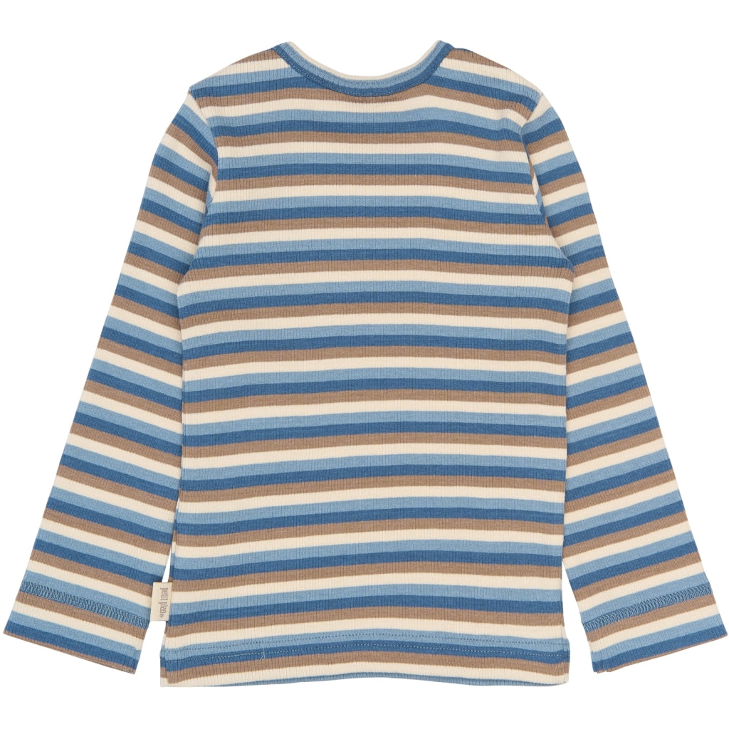 PETIT PIAO PPSong L_S Tee Langærmet bluse Infinity Multistriped