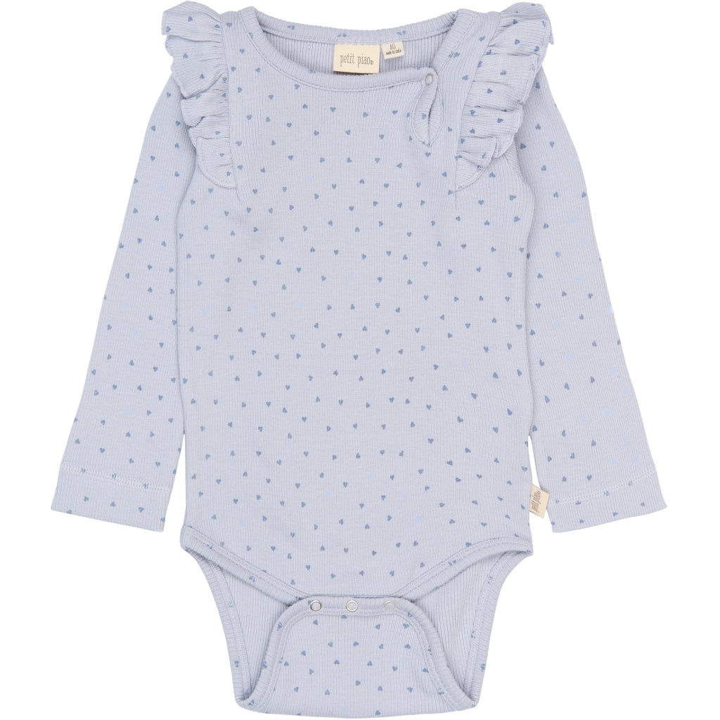PETIT PIAO PPSonja L_S Body Bodystockings Cosmic Sky Heart AOP