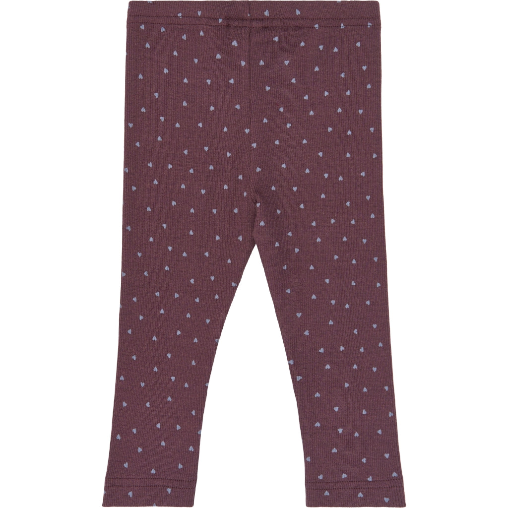 PETIT PIAO PPSonja Leggings Leggings Huckleberry Heart AOP