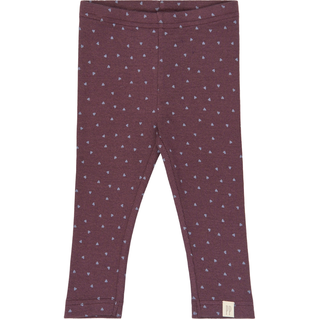 PETIT PIAO PPSonja Leggings Leggings Huckleberry Heart AOP